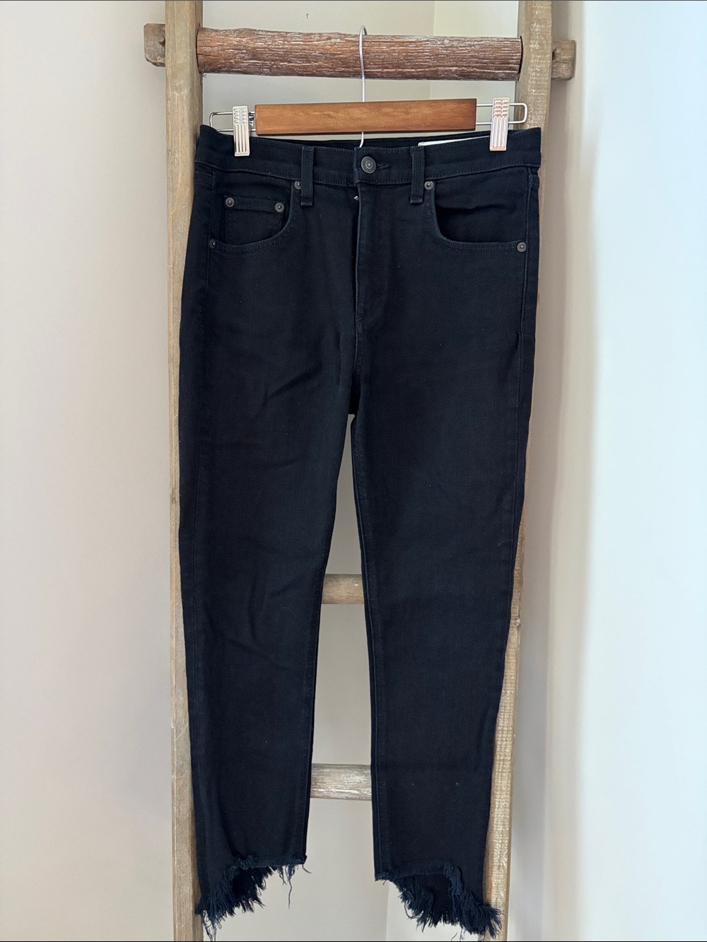 rag & bone Black JEAN Skinny Jeans - Size 27